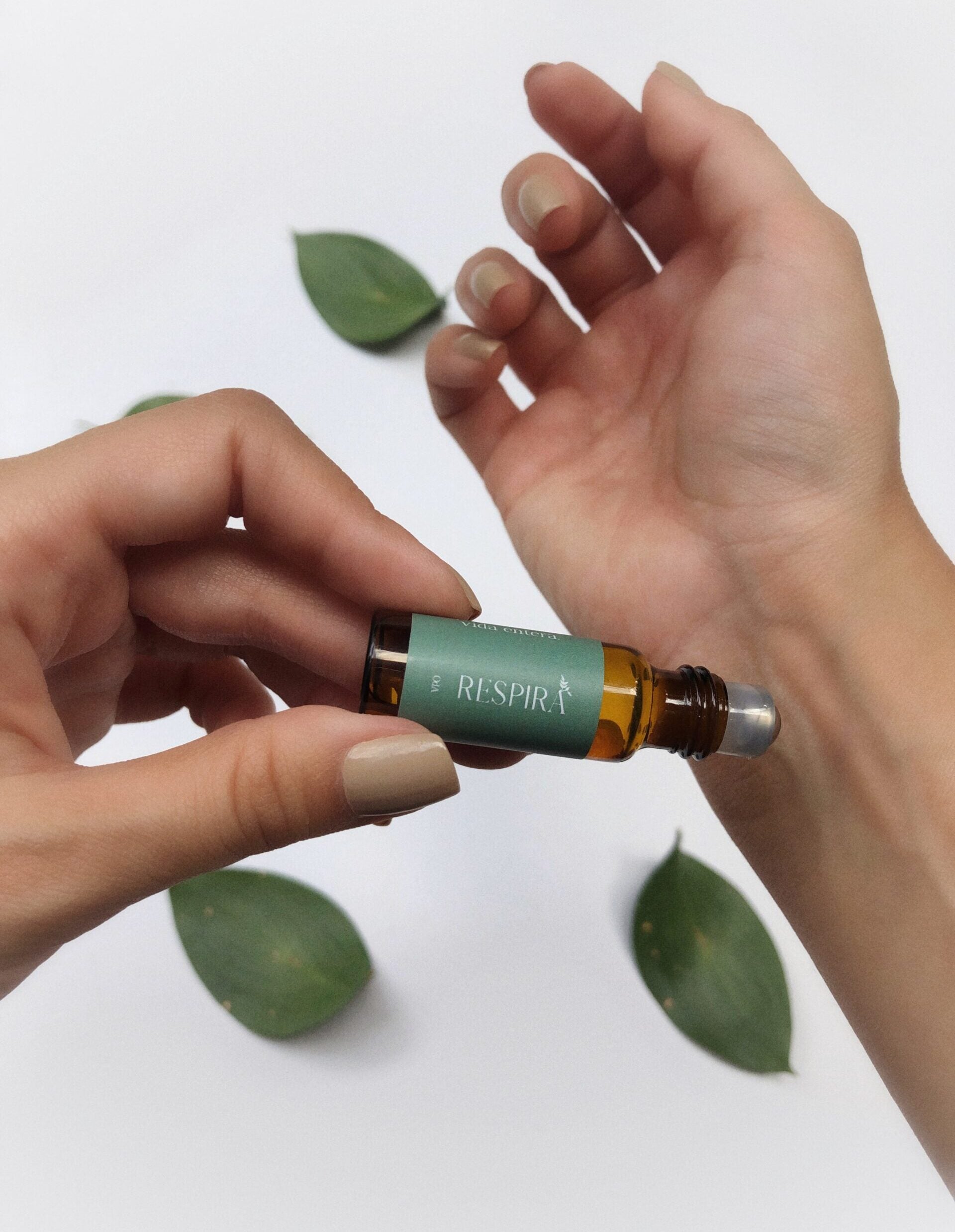 inhalador nasal con aceites esenciales para calma, respiración y energía, 100% natural y portátil