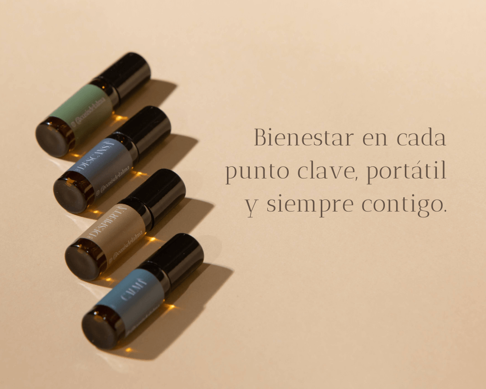 Kit Magia completo con 4 roll-ons: Calma, Respira, Descansa y Despierta