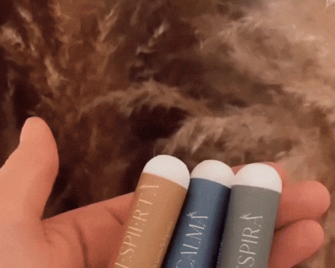 Tres opciones de inhalador nasal natural: Calma, Respira y Despierta