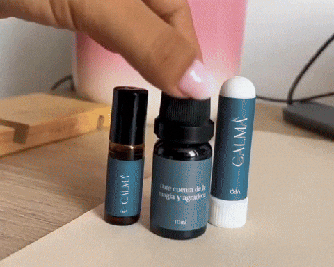 roll-on Calma en las muñecas para reducir la ansiedad al instante con aromaterapia tópica