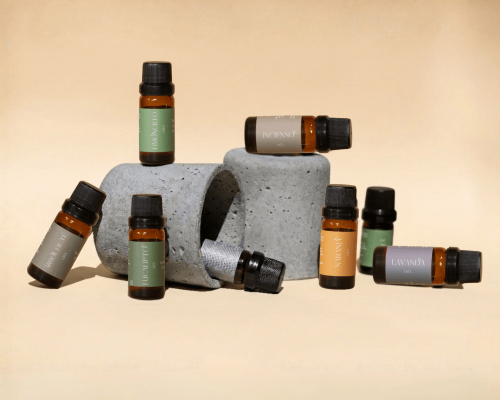 Aceites Esenciales 100% Puros para aromaterapia y bienestar