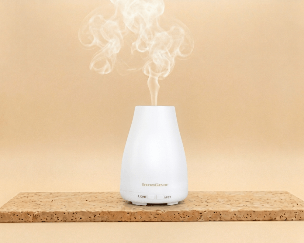 Difusor de Aromaterapia 150ml - Hasta 8 Horas de duración