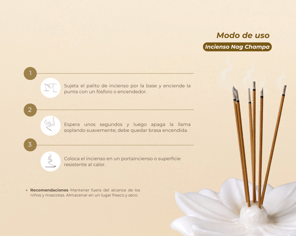 Incienso Nag Champa - La Ciencia de la Serenidad