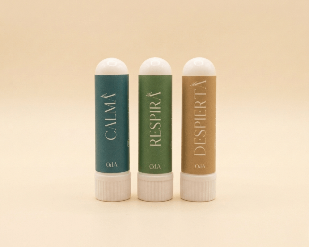 Inhalador Nasal de Aromaterapia - Alivio rápido y natural