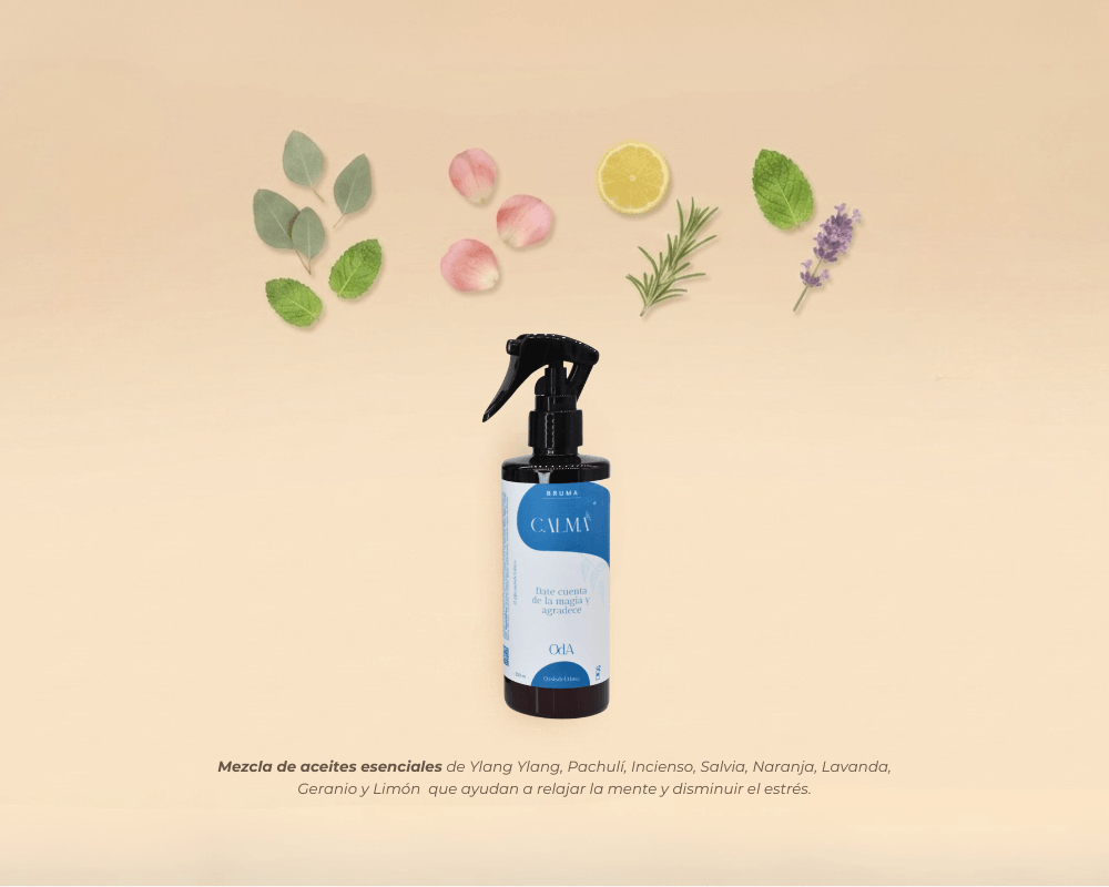 Brumas - Agua de lino de aromaterapia