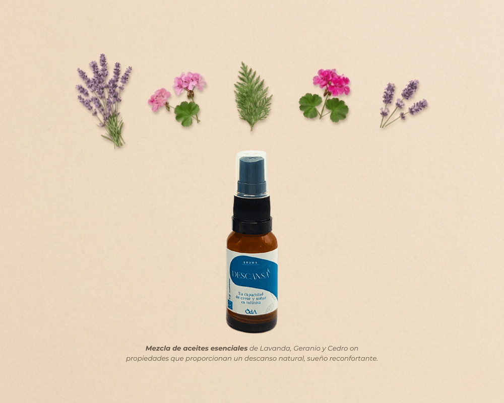 Brumas - Agua de lino de aromaterapia