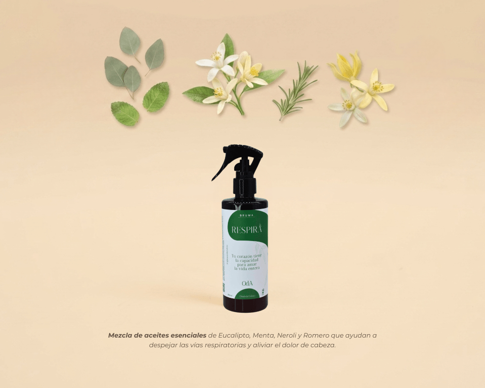 Brumas - Agua de lino de aromaterapia